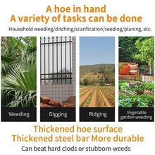 Load image into Gallery viewer, All-Steel Hardened Hollow Hoe