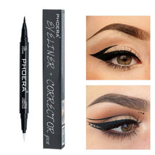 Load image into Gallery viewer, 2 IN 1 Erasable Waterproof Black Eyeliner