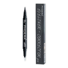 Load image into Gallery viewer, 2 IN 1 Erasable Waterproof Black Eyeliner