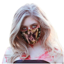 Load image into Gallery viewer, Scary 3D Halloween Face Masks