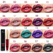 Load image into Gallery viewer, (HOT SALE!!!) 18 Color Diamond Shiny Long Lasting Lipstick