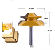 Load image into Gallery viewer, 45 Degree Lock Miter Router Bit