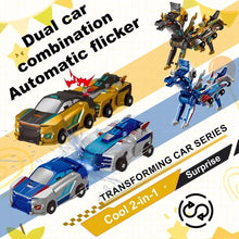 Load image into Gallery viewer, 【🎄Pre-Christmas - 50% OFF🔥】Collision Transforming Dinosaur Car
