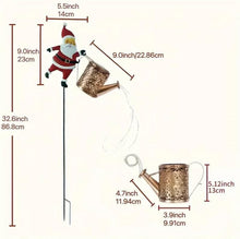 Load image into Gallery viewer, 【LAST DAY SALE】🎅Christmas Claus Solar Kettle Lights
