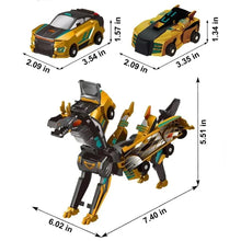Load image into Gallery viewer, 【🎄Pre-Christmas - 50% OFF🔥】Collision Transforming Dinosaur Car
