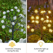 Load image into Gallery viewer, 【LAST DAY SALE】Waterproof Cherry Blossom Solar Garden Lights

