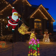 Load image into Gallery viewer, 【LAST DAY SALE】🎅Christmas Claus Solar Kettle Lights
