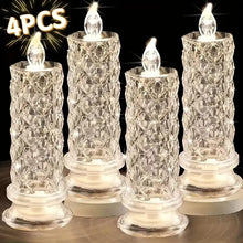 Load image into Gallery viewer, 【LAST DAY SALE】LED Crystal Candle Lights ✨🕯️🔥 Buy 2 Get 1 Free, Ends Today!
