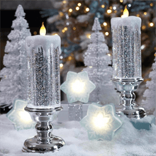 Load image into Gallery viewer, BLACK FRIDAY SALE🔥LED Christmas Candles With Pedestal
