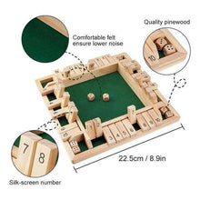 Load image into Gallery viewer, Shut The Box Board Game 【Pre-Holiday Sale 50% OFF】
