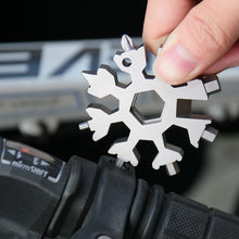 Load image into Gallery viewer, 【LAST DAY SALE】18-in-1 Stainless Steel Snowflake Multi-Tool
