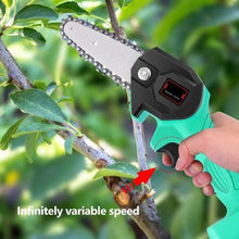 Load image into Gallery viewer, 【PRE-HOLIDAY SALE】 - Rechargeable 24V Lithium Chainsaw
