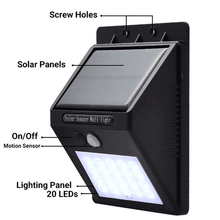 Load image into Gallery viewer, Ultra-Bright Wireless Solar Motion Sensor Floodlights
