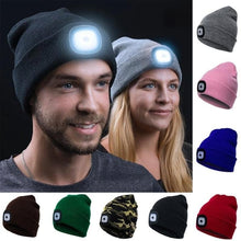 Load image into Gallery viewer, 🎄CHRISTMAS SALE NOW - LED Beanie Light
