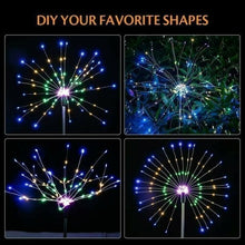 Load image into Gallery viewer, 【LAST DAY SALE】- Waterproof Solar Garden Fireworks Lamp
