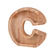 Load image into Gallery viewer, 🔥 Last Day Promotion - Wooden Letter Piggy Bank - Gift For Kids
