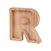 Load image into Gallery viewer, 🔥 Last Day Promotion - Wooden Letter Piggy Bank - Gift For Kids
