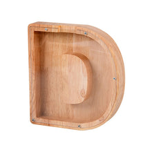 Load image into Gallery viewer, 🔥 Last Day Promotion - Wooden Letter Piggy Bank - Gift For Kids
