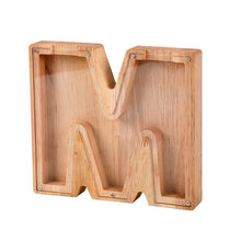 Load image into Gallery viewer, 🔥 Last Day Promotion - Wooden Letter Piggy Bank - Gift For Kids
