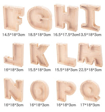 Load image into Gallery viewer, 🔥 Last Day Promotion - Wooden Letter Piggy Bank - Gift For Kids
