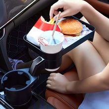 Load image into Gallery viewer, 【🔥BLACK FRIDAY SALE】Vehicle Cup Holder Extender &amp; Food Tray
