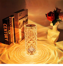 Load image into Gallery viewer, 【LAST DAY SALE】Touch Control Rose Crystal Lamp
