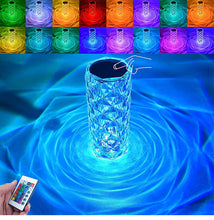 Load image into Gallery viewer, 【LAST DAY SALE】Touch Control Rose Crystal Lamp
