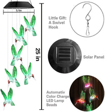 Load image into Gallery viewer, 【50% OFF】Solar Powered Hummingbird Lights - 100% Waterproof!
