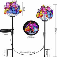 Load image into Gallery viewer, Last Chance Promotion Solar Butterfly Garden Lights
