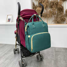 Load image into Gallery viewer, Ultimate Baby Bag (With Foldable Crib)
