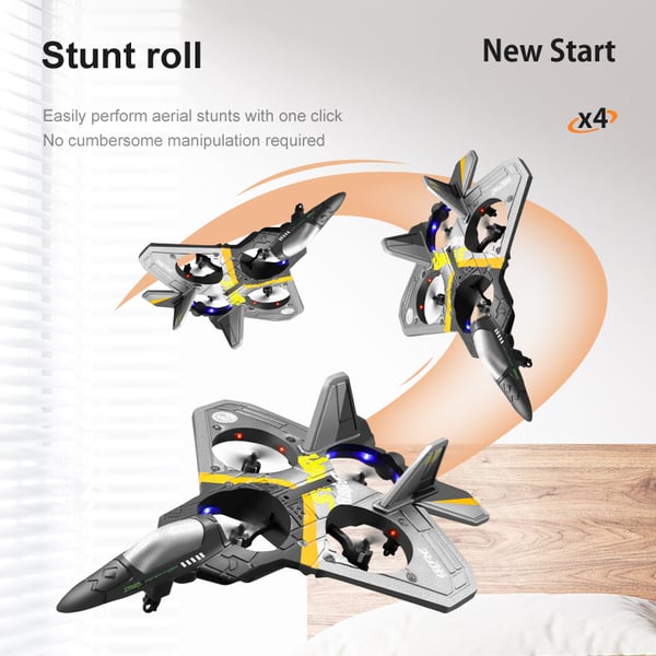 ( SAVE 48% OFF)V17 Jet Fighter Stunt RC Airplane