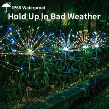 Load image into Gallery viewer, 【LAST DAY SALE】- Waterproof Solar Garden Fireworks Lamp
