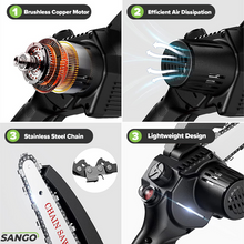 Load image into Gallery viewer, 【LAST DAY SALE】Sango® Rechargeable Mini Chainsaw
