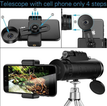 Load image into Gallery viewer, 【LAST DAY SALE: 50% OFF】4K Waterproof Monocular Phone Telescope
