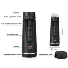 Load image into Gallery viewer, 【LAST DAY SALE: 50% OFF】4K Waterproof Monocular Phone Telescope
