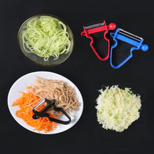 Load image into Gallery viewer, MAGIC TRIO PEELER SET – SLICER, SHREDDER &amp; PEELER
