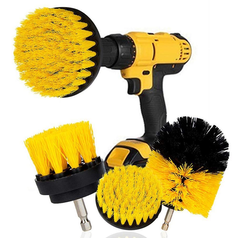 【63% OFF】Drill Brush Scrubber - 3 Piece Set