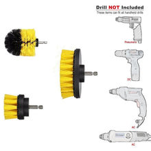 Load image into Gallery viewer, 【63% OFF】Drill Brush Scrubber - 3 Piece Set
