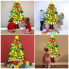 Load image into Gallery viewer, 【LAST DAY SALE】DIY Felt LED Christmas Tree Set
