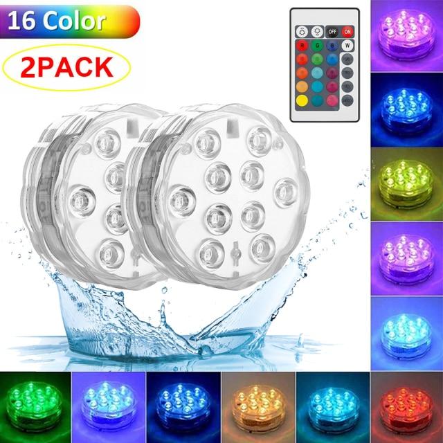 LED Pool Lights (Remote Control)