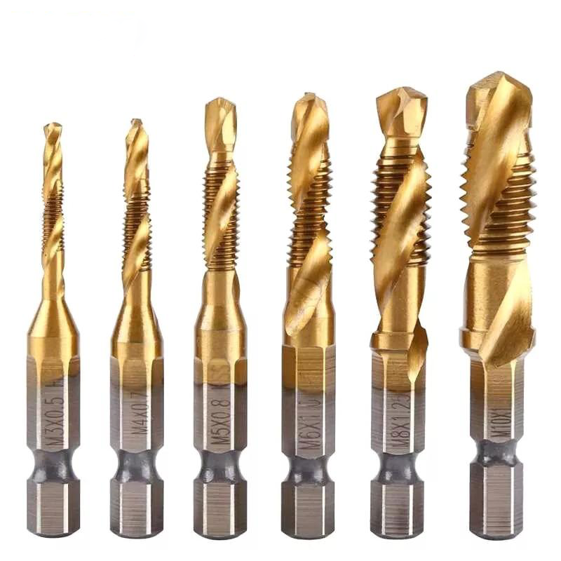 Gold Drill Tap Bits